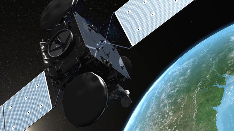 Vídeo 3D del satélite 36W-1 de Hispasat